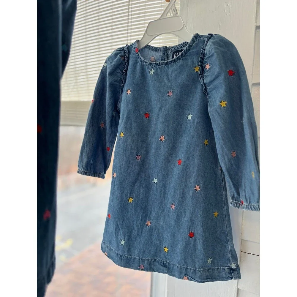 GAP Denim Toddler Dresses 3T